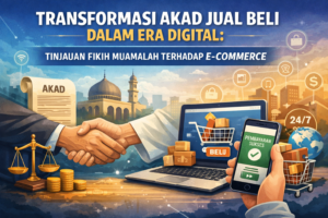 TRANSFORMASI AKAD JUAL BELI DALAM ERA DIGITAL:TINJAUAN FIKIH MUAMALAH TERHADAP E-COMMERCE