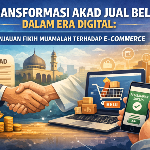 TRANSFORMASI AKAD JUAL BELI DALAM ERA DIGITAL:TINJAUAN FIKIH MUAMALAH TERHADAP E-COMMERCE